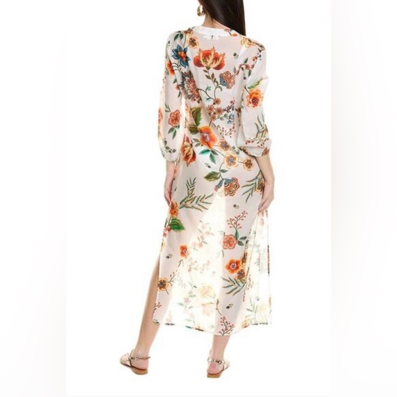 Johnny Was Silk-Blend Maxi
CSW3823BM Ardella Puff Sleeve 
70% Cotton 30% Silk - Picture 2 of 6